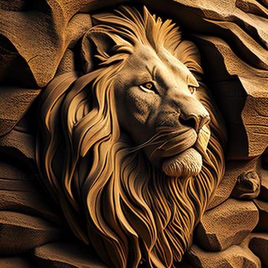 3D model Cecil lion famous animal (STL)